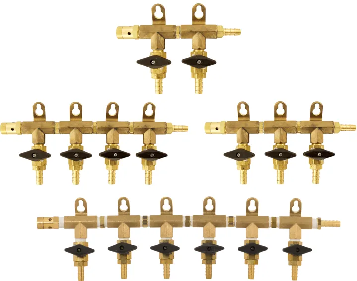Two-Way Gas Manifold — 5/16″
