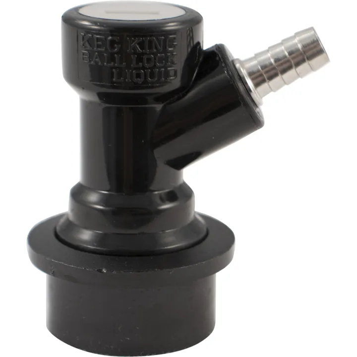Ball-Lock Beverage Disconnect — Barbed