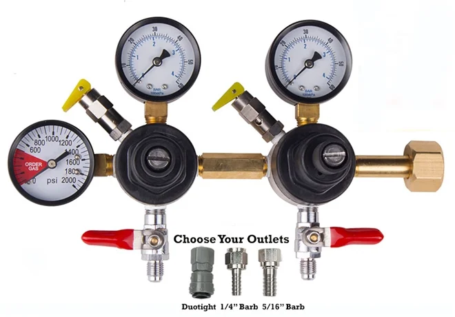 CMBecker twin-body CO₂ regulator