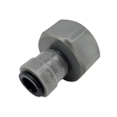 8 mm push-fit to Sankey thread adapter